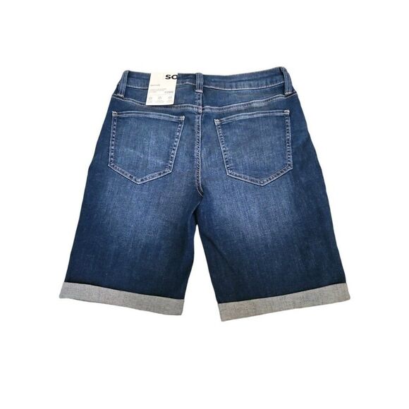 SO Juniors BERMUDA JEAN SHORTS SZ 7/28 - Picture 3 of 5